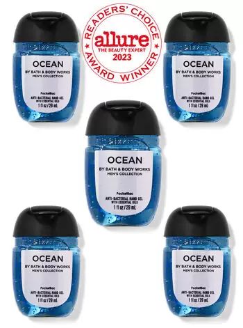 Ocean PocketBac Hand Sanitizers, 5-Pack - Mens | Bath & Body Works Bath & Body Works, Smelling Good, Hand Soaps, Bath And Body Work, Hand Oil, Hand Sanitizers, Smell Goods, Friendly Design, Clean Hands