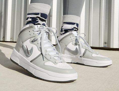 Nike Dunk High Outfit, Dunk High Outfit, Grey Makeup, Nike Dunk High, Dunk High, Stylish Clothes, April 25, Nike Dunk, Grey Color