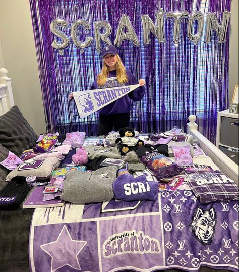 Bed Parties College, Bed College Decision, Scranton University, Dorm 2023, Seniors 2023, College Announcements, College Bed, College Decision, University Of Scranton