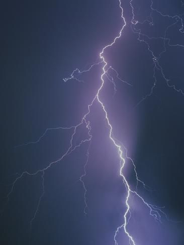 size: 24x18in Photographic Print: Lightning Bolt Poster by Jim Zuckerman : Bolt Poster, Hidden Lighting, Trippy Designs, Minimalist Lighting, Scenic Art, Beach Landscape, Outfit Inspiration Fall, Ethereal Art, Lightning Bolt