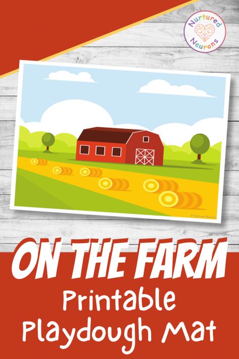 Farm Playdoh Mats Free Printable, Farm Playdough Mats, Farm Playdough Mats Free, Farm Playdough, Playgroup Ideas, Playdoh Mats, After School Care, Farm Preschool, Barbie Miniatures