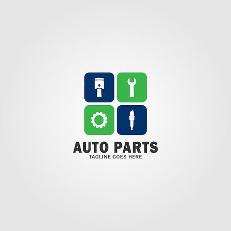 Vector logo auto parts design vector | Premium Vector #Freepik #vector #car #transportation #business #sign Car Mechanic Logo, Car Parts Logo, Mechanic Logo, Transportation Business, Car Mechanic, Iconic Photos, Car Logos, Design Vector, Vector Photo