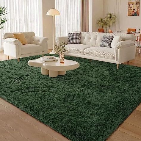 Amazon.com: Unique Loom Solid Shag Collection Area Rug (7' 1" x 10' Rectangle, Taupe) : Unique Loom: Home & Kitchen Rug Fluffy, Fuzzy Rug, Carpets For Kids, Playroom Rug, Cozy Rugs, Rugs For Bedroom, Plush Area Rugs, Fluffy Rug, Rugs For Living Room