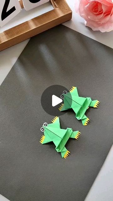 Art and craft ✨ on Instagram: "🔹let's make this amazing frog with paper
🔹 now it's your turn 
🔹 make this and mention me in your story/ post 
🔹 show some ❤

#crafts #artsandcrafts #craftsmanship #craftsposure #craftsman #papercrafts #handmadecrafts #diycrafts #handicrafts #kidscrafts #danandphilcrafts #handcrafts  #shorts #viral #trending #reels #papercrafts #butterfly" Frog With Paper, Amazing Frog, Paper Pin, Children Crafts, Kids Origami, Frog Crafts, Story Post, Trending Reels, Kids Board