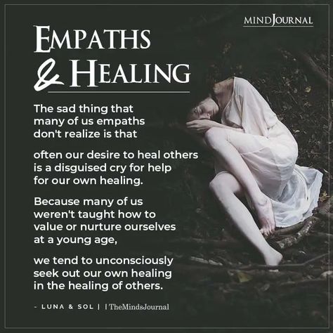 What Is Hyper Empathy Syndrome? 12 Symptoms and How To Cope Healed Empath, Empathic People, Empath Traits, Spirituality Quotes, Intuitive Empath, The Minds Journal, Healing Spirituality, Minds Journal, Better Mental Health