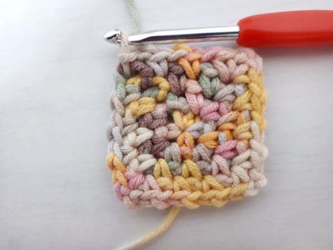 Moss Stitch Granny Square, Carroway Crochet, Crochet Moss Stitch, Crochet Moss, Crochet Washcloth Pattern, Popular Crochet, Dishcloth Crochet Pattern, Linen Stitch, Crochet Washcloth