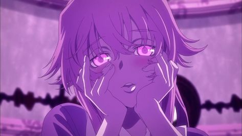 [Image - 194556] | Mirai Nikki Yandere Face | Know Your Meme Yandere Face, Yuno Mirai Nikki, Mirai Nikki Future Diary, Anime Motivational Posters, Gasai Yuno, Fan Art Anime, Yuno Gasai, Future Diary, Yandere Manga