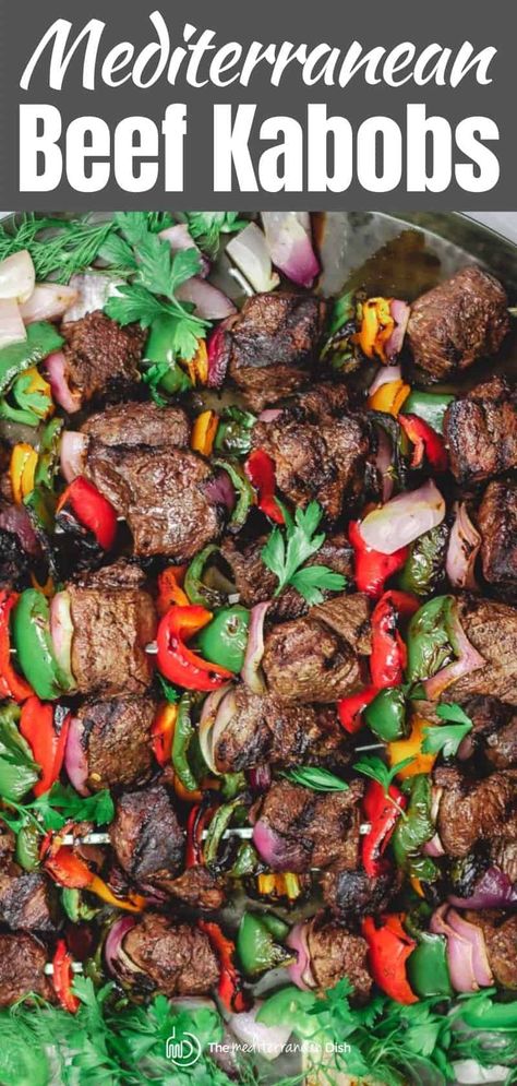 Beef Shish Kabob, Easy Summer Grilling Recipes, Shishkabobs Recipe, Shish Kebabs, Beef Kabob Recipes, Shish Kabob, Beef Kebabs, Fruit Kebabs, Steak Kabobs