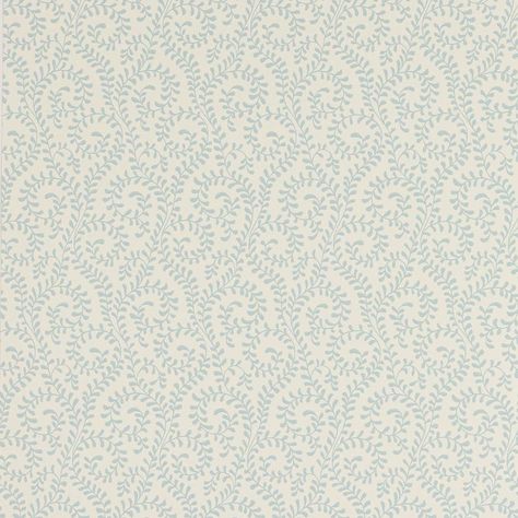 Millie Wallpaper in Aqua by Jane Churchill Jane Churchill, Fern Design, Wallpaper Soft, Contract Design, Paisley Fabric, Stripes Texture, Wallpaper Samples, Bold Prints, Pattern Books