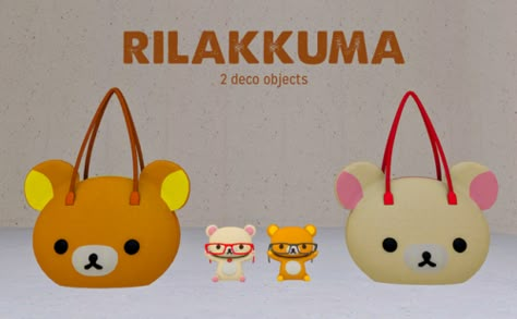 Sims 4t2 Rilakkuma deco!• 2 objects + one recolor each / 5§• Found under Deco > Sculpture• UC needed• Files are compressedDOWNLOAD (TS2) | Credits to @dragonbloodrei Sims 2 Conversion, Sims 4 Not So Berry, Sims 4t2, The Sims 4 Pack, Rilakkuma Plush, Egirl Aesthetic, Sims 4 Clutter, Furniture Cc, The Sims 2 Cc