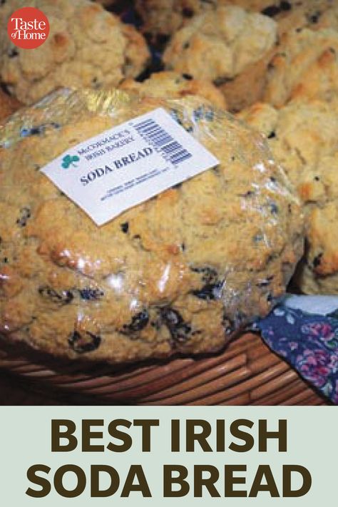 Irish Soda, Irish Soda Bread, Soda Bread, Irish Recipes, Quick Breads, Unique Recipes, Quick Bread, Favorite Food, Bread Recipes