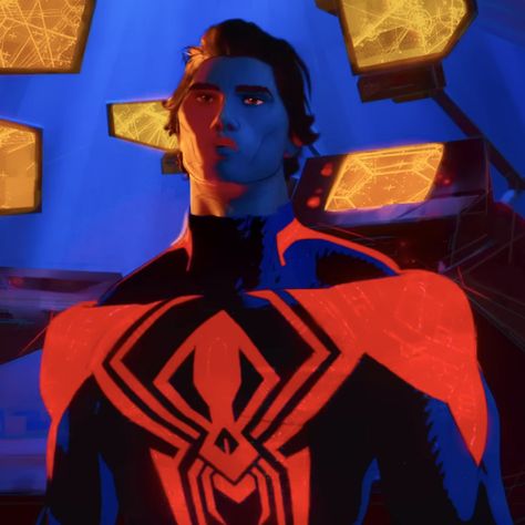 Spiderpunk Icon Spiderverse, Miguel Spiderman Icon, Miguel O Hara Spiderverse Icon, Miguel O'hara Into The Spiderverse, Spiderman Across The Spiderverse Icons, Miguel O Hara Fan Art, Miguel O’hara Spiderverse, Miguel O'hara Movie, Spider-man Atsv