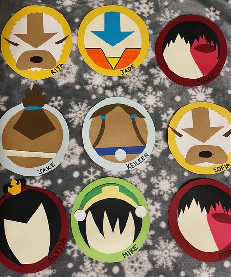 Cartoon Network Bulletin Board, Avatar The Last Airbender Door Decs, Avatar Door Decs, Avatar The Last Airbender Bulletin Board, Avatar Nursery, Avatar Party, Dorm Themes, Dorm Door Decorations, Avatar Theme