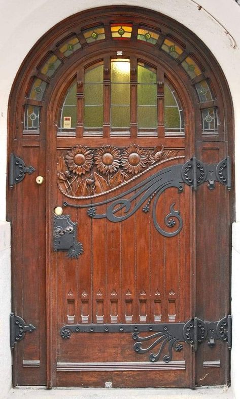 When One Door Closes, Cool Doors, Entry Ways, Doors And Hardware, Iron Work, Open The Door, Old Doors, Open Doors, Unique Doors