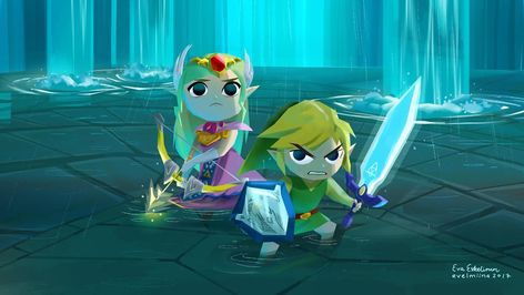 #Zelda #WindWaker #ToonLink #Toon Zelda Windwaker Link, The Wind Waker, Final Battle, Hyrule Warriors, Wind Waker, Link Zelda, Nintendo Art, Zelda Art, Ocarina Of Time