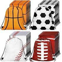 Cinch Sack, Soccer Party, Sports Party, Sport Style, Drawstring Bags, Party Favor Bags, Party Items, Candy Bags, Favor Bags