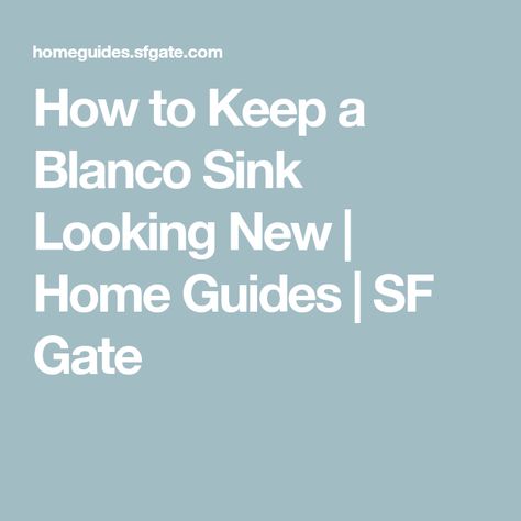 Blanco Silgranit Sink, Blanco Sink, Blanco Sinks, Bleach Water, Composite Sink, Bar Keepers Friend, Bar Keeper, Fireclay Sink, Steel Bathroom