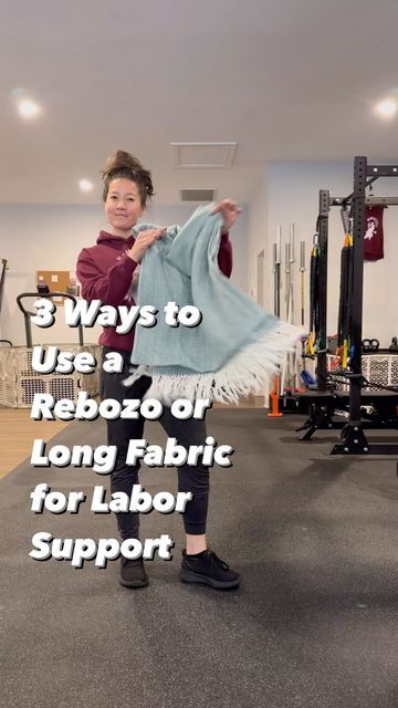 MamasteFit: Gina & Roxanne on Instagram: "3 Ways to Use a Rebozo or Long Fabric for Labor Support! The rebozo we are using in the reel is from @antamatextiles! They have beautiful fabrics that are all handmade by artists in Mexico! Follow @mamastefit for more labor comfort tips so you can stay comfortable during your birth! A rebozo is rooted in Mexican culture and seen frequently used in the birth community. It is an honor to be able to have purchased a rebozo from @antamatextiles and abl Rebozo Labor Doula, Rebozo Techniques Labor, Rebozo Sifting, Labor Doula, Labor Bag, Labor Positions, Doula Training, Doula Business, Birth Preparation