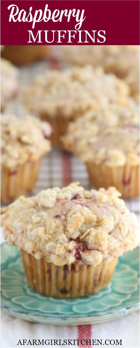 Raspberry Muffins Easy, Breakfast Raspberry, Raspberry Streusel Muffins, Amazing Smoothies, Raspberry Muffin Recipes, Muffins Easy, Recipe For Breakfast, Raspberry Muffins, Frozen Raspberries