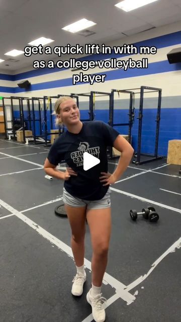 Sadie Scoville: College Volleyball Player on Instagram: "workout with me as a college volleyball player! 🏋🏼‍♀️

#VKTRY_Partner #VKTRYPartner #ad #collegeathlete #collegevolleyball #womanathlete #athlete #college #volleyball #volleyballgirls #volleyballpage #volleyballworld #studentathlete #workout#womensvolleyball #vball #explore #fyp #foryou #foryoupage #explorepage" College Volleyball, Workout With Me, Volleyball Workouts, Volleyball Player, Student Athlete, Volleyball Players, August 9, Athletic Women, Volleyball