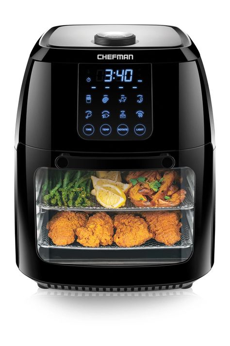 CHEFMAN Multifunction Air Fryer available at #nordstromrack Chefman Air Fryer, Copper Chef, Air Fryer Review, Rotisserie Oven, Best Air Fryers, Air Fryers, Feeding A Crowd, Convection Oven, Air Frying