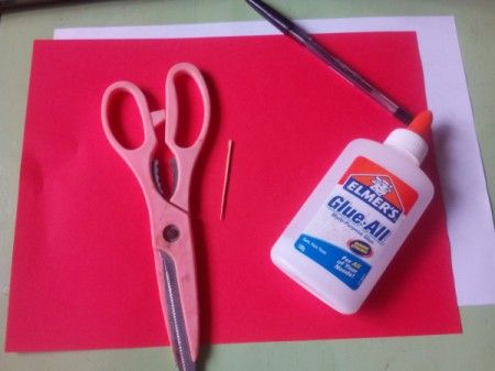 3d Paper Hearts, 3d Hearts, Valentine Heart Card, Paper 3d, Elmer's Glue, Heart Card, 3d Heart, Valentines Day Card, Paper Hearts