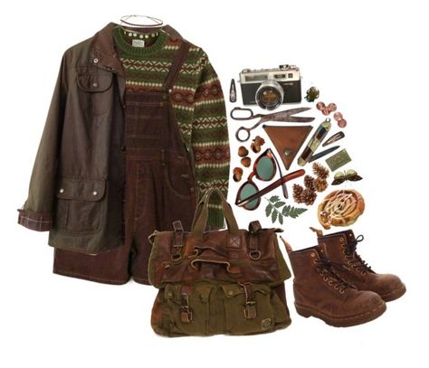 "#374" by deadolphin ❤ liked on Polyvore featuring Barbour, Belstaff, Nemesis, Dr. Martens, Cutler and Gross, Miss Selfridge and Palila Goblincore Outfits, Look 80s, 00s Mode, Goth Outfit, Mode Hippie, Cottagecore Fashion, Swaggy Outfits, Mode Vintage, Character Outfits