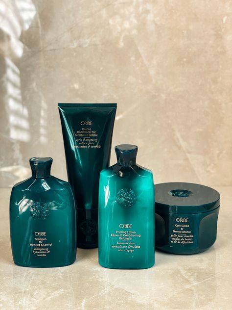 Oribe Moisture & Control Hair Line for Naturally Textured Hair Oribe Moisture And Control, Oribe Hair Aesthetic, Texture Hair Products, Hair Care Products Aesthetic, Hair Products Aesthetic, Skincare Organiser, Mens Shower Gel, Type 4 Natural Hair, Oribe Hair