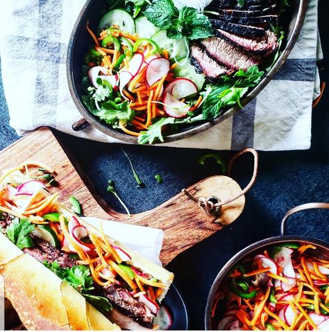 Brisket Banh mi Brisket Banh Mi, Drawing Words, New Food Trends, New Food, Banh Mi, Food Trends, New Trend, Beautiful Food, I Said