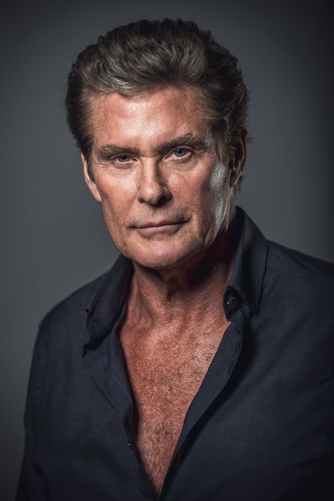 Celebrity Portrait - David Hasselhoff Headshot - Marek Michalek Photography… David Hasselhoff Baywatch, Famous Self Portraits, Profile Photography, David Hasselhoff, Side Portrait, Famous Portraits, Expressions Photography, Vanessa Williams, Corporate Portrait