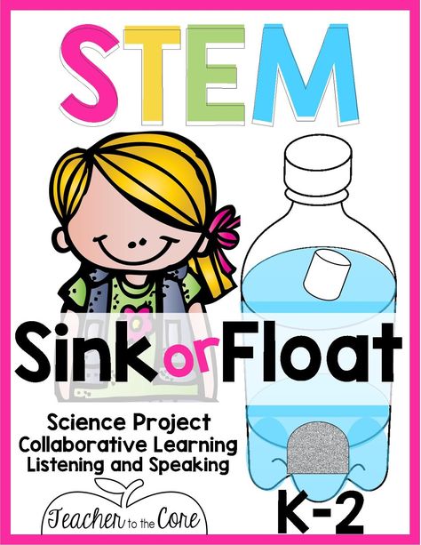 Kindergarten Essentials, Collaborative Conversations, Stem Activities Middle School, Stem Activities Kindergarten, Autumn Teaching Ideas, Stem Activities Preschool, Kindergarten Stem, Elementary Stem Activities, Sink Or Float