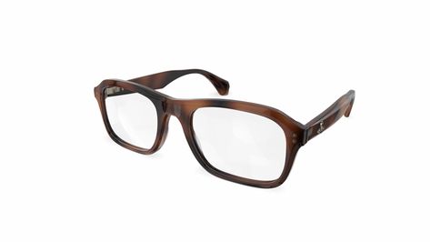 Vivienne Westwood Men's glasses VIVIENNE WESTWOOD 17 | Brown Rectangle Plastic Acetate Renew Frame £150 Vivienne Westwood Glasses, Corp Core, Anti Glare Glasses, Glasses Guide, Men's Glasses, The Orb, Lenses Eye, Retro Glasses, Designer Glasses