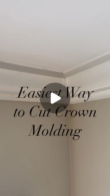 Egg And Dart Crown Molding, Alternative To Crown Molding, Ceiling Crown Molding Ideas, Crown Molding Alternatives, Crown Molding Diy, Emily Alexander, Flat Crown Molding, Faux Crown Moldings, Simple Crown Molding