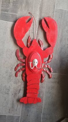 Lobster Bathroom, Lobster Decorations, Bestie Apartment, Cottage Decor Kitchen, Lobster Decor, Den Decor, Beach Lover Gifts, Bathroom Decor Sets, Rack Kitchen