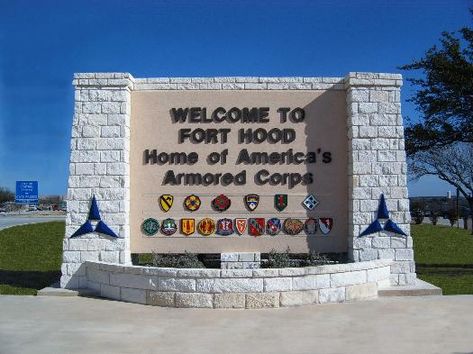 Fort Hood is a United States military post located in Killeen, Texas. The post is named after Confederate General John Bell Hood. It is located halfway between Austin and Waco, about 60 miles from each in the State of Texas Killeen Texas, Fort Hood Texas, Military Post, John Bell, Army Brat, Army Post, Fort Hood, Army Base, Demotivational Posters