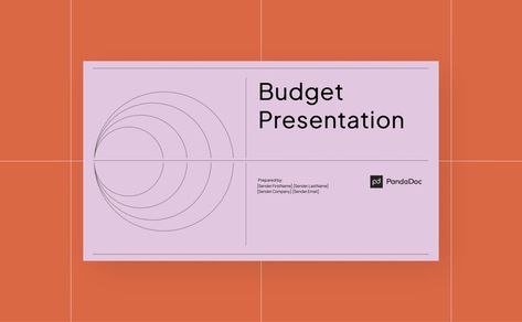 Use this free budget presentation template to quickly tailor precise company budget reports by filling out the main points in a readymade format. Budget Presentation, Free Budget, Project Proposal, Presentation Template, Presentation Templates, Budgeting, Presentation