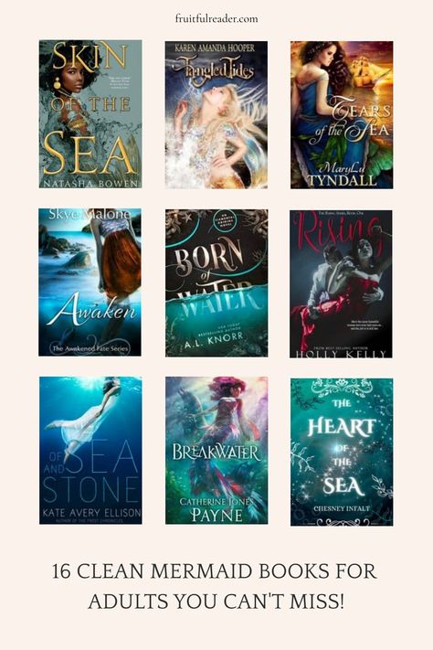 Embark on a literary voyage with these captivating clean mermaid books for adults. 📖 Immerse yourself in stories that will transport you to a world of wonder and fantasy! Mermaid Books For Adults, Books About The Ocean, Christian Romance Books, Ocean Books, Mermaid Stories, Mermaid Books, Reading List Challenge, Contemporary Books, Books For Adults