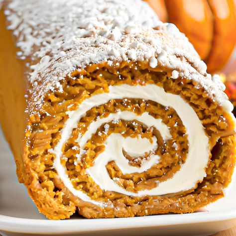 Can You Freeze Pumpkin Rolls? - Salads Soups and Sweets Can You Freeze Pumpkin, Freeze Pumpkin, Freezing Pumpkin, Pumpkin Roll Recipe Easy, Spice Cake Mix And Pumpkin, Pumpkin Rolls, Pumpkin Roll Cake, Pumpkin Rolls Recipe, Frozen Pumpkin