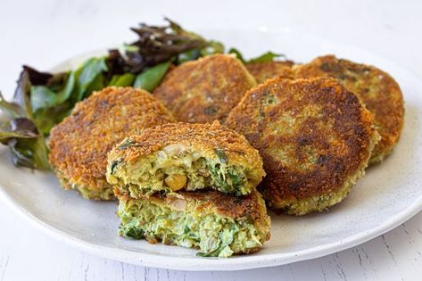 Tuna, sweetcorn and rice rissoles