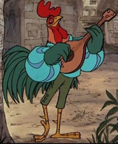 Robin Hood Rooster Allen-a-Dale Robin Hood Rooster, Robin Hood 1973, Disney Sleeve, Robin Hood Disney, Animation Disney, Disney Wiki, Film Disney, Disney Animals, Disney Favorites