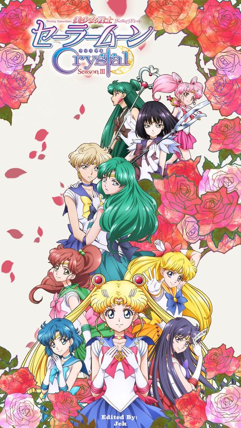 Crystal Iphone Wallpaper, Moon Wallpaper, Sailor Moon Wallpaper, Anime Poster, Moon Crystal, Sailor Moon Crystal, Season 3, Wallpaper Iphone, Sailor Moon