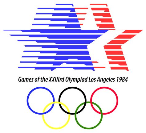 Los Angeles 1984 Olympics Logo  were fortunate to go to some of the venues.  Also saw the torch as they were running through Woodland Hills with it. Olympics Gymnastics, Robert Miles, Mexico 86, Mckayla Maroney, Olympic Logo, Carl Lewis, Logo Tutorial, 1984 Olympics, Pentathlon