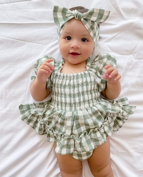 Outfit Primavera, Baby Couture, Girls Boutique Clothing, Newborn Essentials, Holiday Baby, Stylish Baby, Baby Sewing