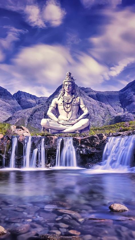 Lord shiva❤️ Indian Sitting, God Mahadev, Wallpaper 1080p, Cool Desktop Backgrounds, Mahadev Hd Wallpaper, Rainbow Pictures, Har Har Mahadev, Shiva Photos, Galaxy Pictures