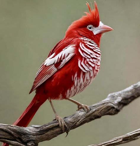 Gods Masterpiece, Bird & Wildlife Houses, Gnome Pictures, Different Birds, Wildlife Prints, Most Beautiful Birds, Tiny Bird, Exotic Bird, Red Bird