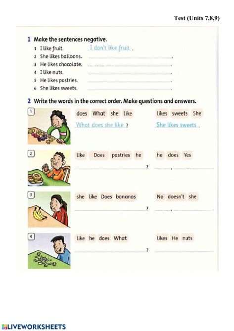 Family and friends-2 (Test Units 7,8,9) worksheet Kids App Design, Friends Test, English Units, Worksheets For Grade 3, 4th Grade Math Worksheets, Family Worksheet, Values Education, Friends 2, Friend Book