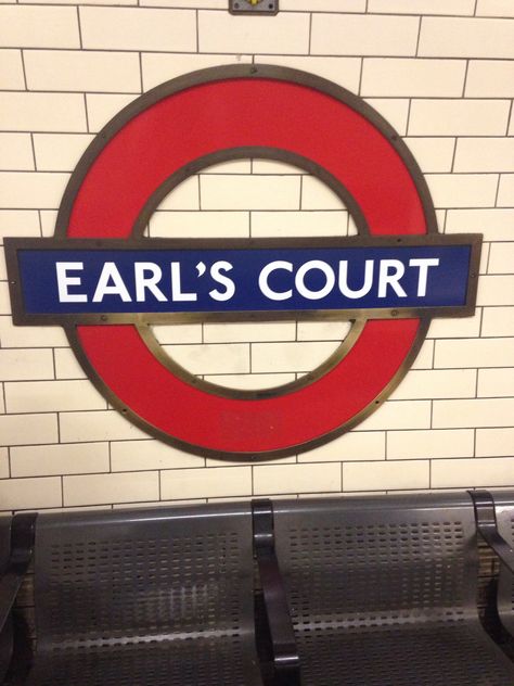 Earls Court Tube Station London Tube Stations London, Earls Court London, London Underground Stations, London Vibes, Earls Court, London Tube, England London, Bridget Jones, Tube Station