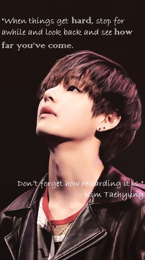 Kim Taehyung Quote Wallpaper I made. I don't own the background or the quote. #bts #quotes #wallpaper #kpop #v Kim Taehyung Quotes Wallpaper, Quotes By Kim Taehyung, Kim Taehyung Quotes, V Quotes, V Quote, Bts Group Picture, Positive Attitude Quotes, Bts Lyrics Quotes, Taehyung Photoshoot