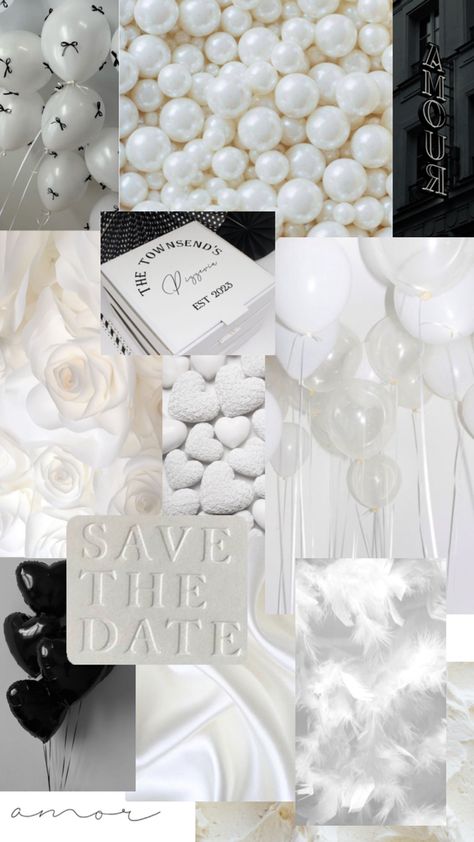 White with a touch of black and beige Colour Wedding, Black And Beige, Wedding Colors, Save The Date, White, Black, Wedding Colours, Save The Date Cards