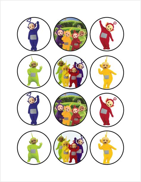 https://www.etsy.com/listing/477669610/edible-teletubbies-themed-cupcake-cookie?ref=shop_home_active_72 Teletubbies Birthday Theme, Teletubbies Party Ideas, Teletubbies First Birthday Party, Teletubbies Birthday Decorations, Teletubbies Cake Topper Printable, Teletubbies Printable, Teletubbies Cake, Teletubbies Birthday, Cupcake Cookie